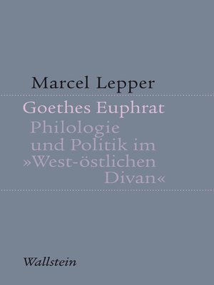 cover image of Goethes Euphrat